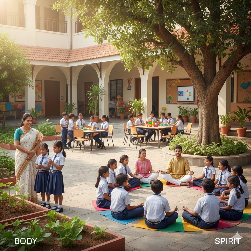 Holistic whole child development - mind body and spirit in education