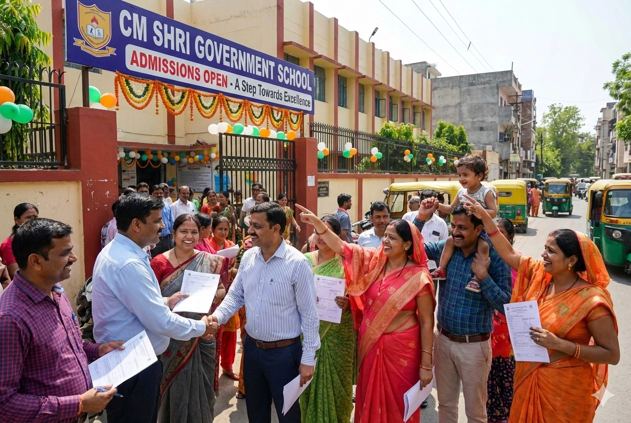 Parents excited about CM Shri school admissions