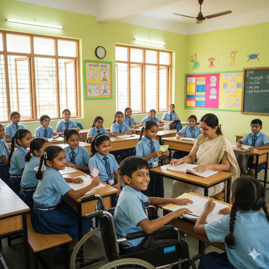 Inclusive classroom environment in India